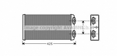 AVA QUALITY COOLING mna6029 -  Теплообменник, отопление салона